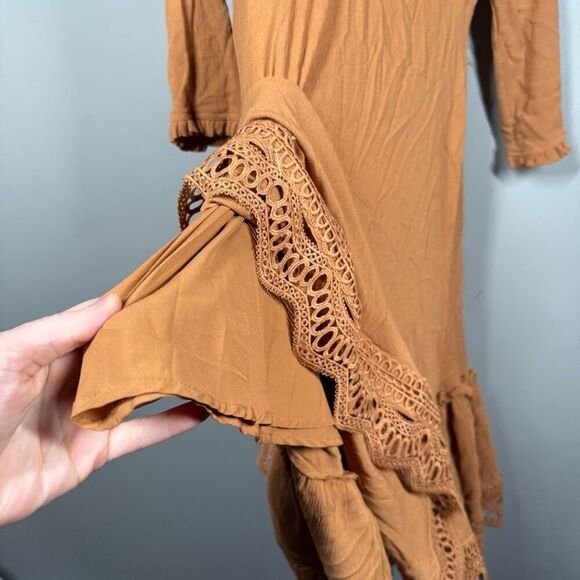 Joyfolie Mia Joy boho full skirt maxi dress girls 8 - Picture 6 of 10